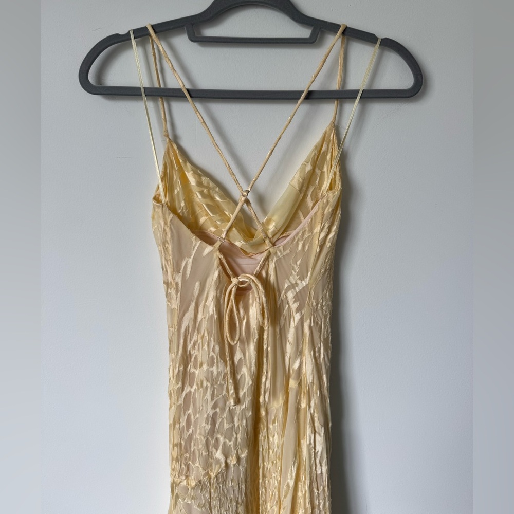 ASTR the Label Gaia Dress in Cream Burnout Floral - Size XS - Picture 10 of 15